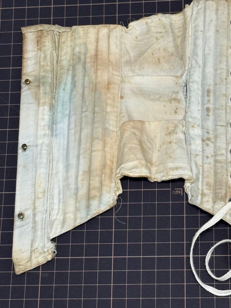 1900年代初期　フランスアンティーク　小さなコルセット　ドール・テディベア用