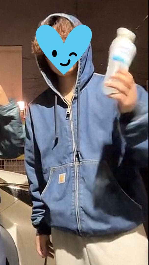 Carhartt アクティブジャケット デニム加工