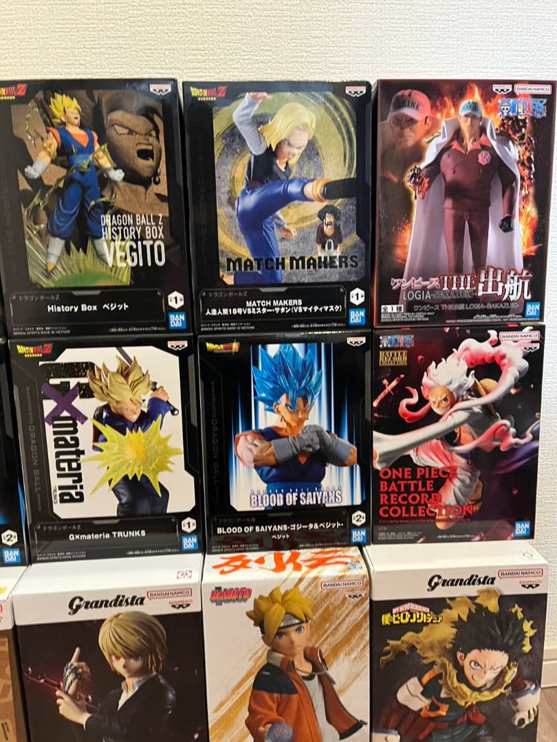 プライズフィギュア　まとめ売り　ワンピース　ドラゴンボール　その他