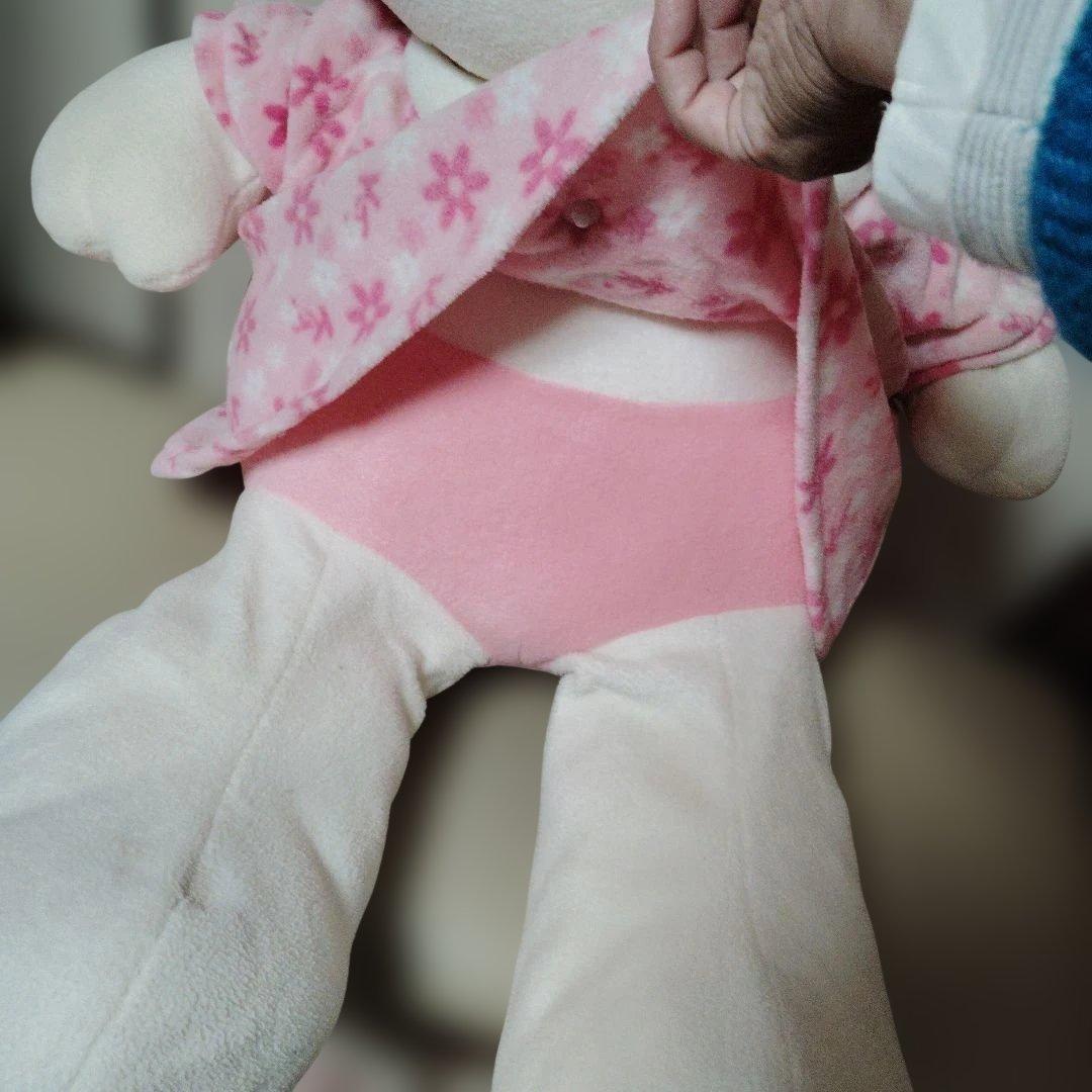 hello Kitty 150 CM ハローキティ ぬいぐるみ 大きめ 花柄