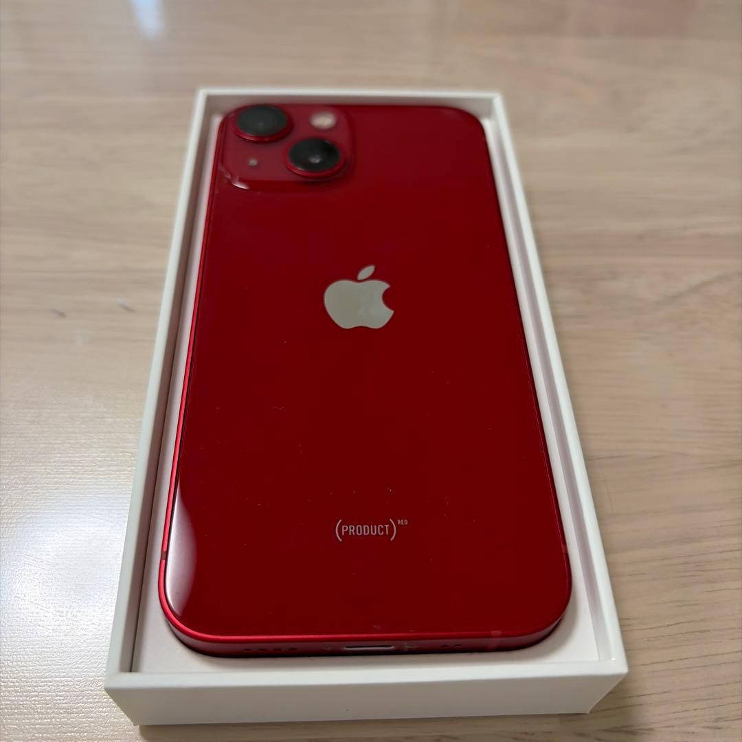 Apple iPhone 13 mini (PRODUCT RED) 本体