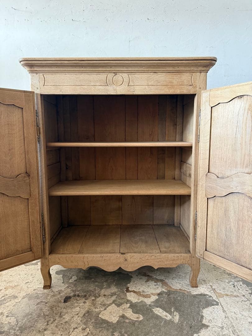 ビンテージ コンソールキャビネット 剥離