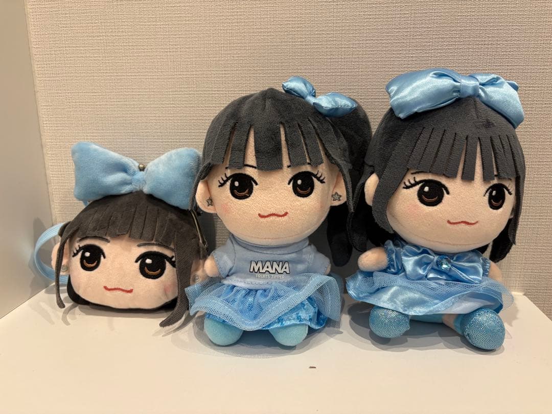 FRUITS ZIPPER 真中まな ちびぬい かわぬいがま口ポーチ