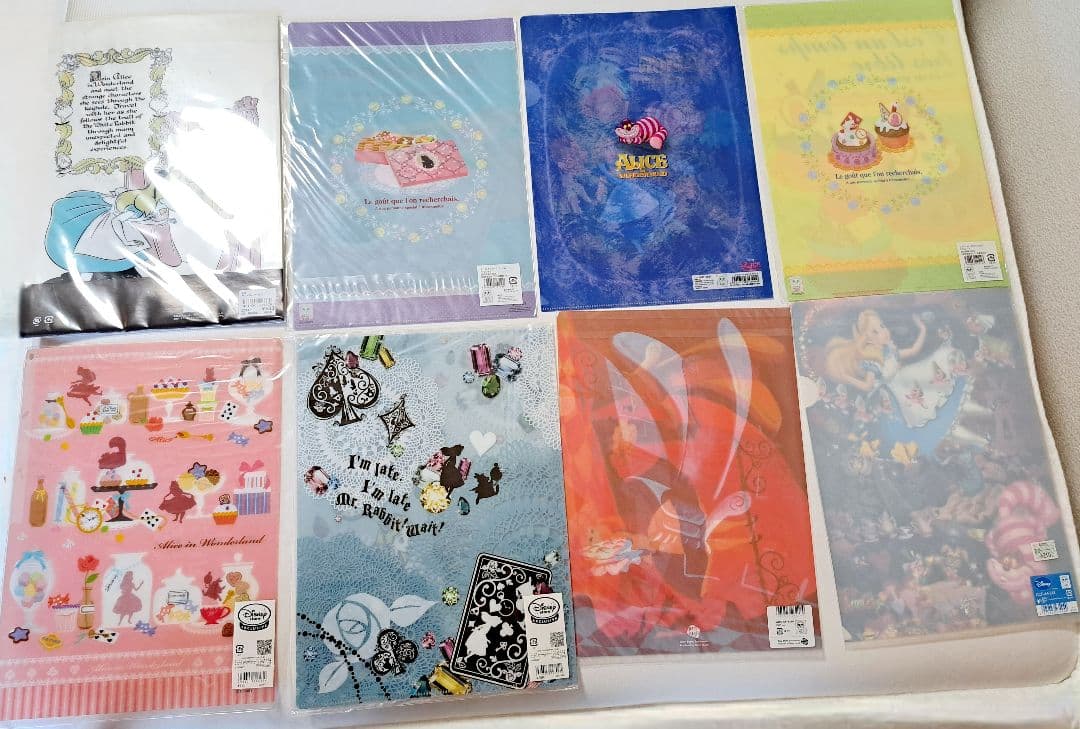 ふしぎの国のアリス クリアファイルセット