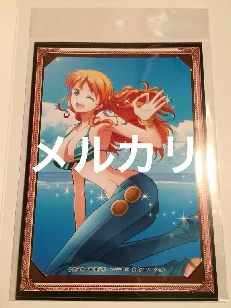 麦わらストア　ワンピース　　輩ブロマイド　バースデー　ナミ　ジャンプ