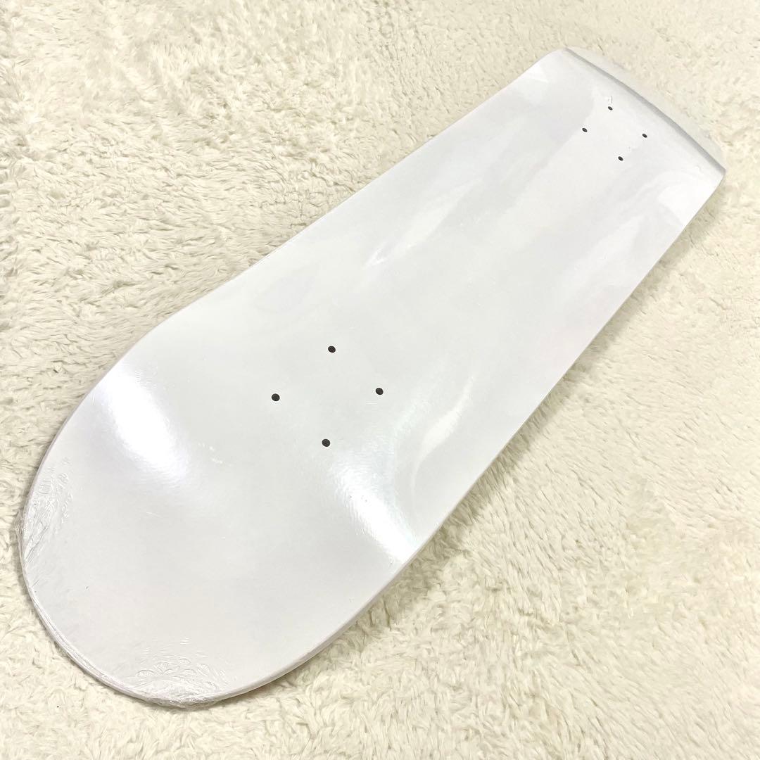 シュプリーム × MM6メゾンマルジェラ ナンバー ロゴ スケートボード ウッド