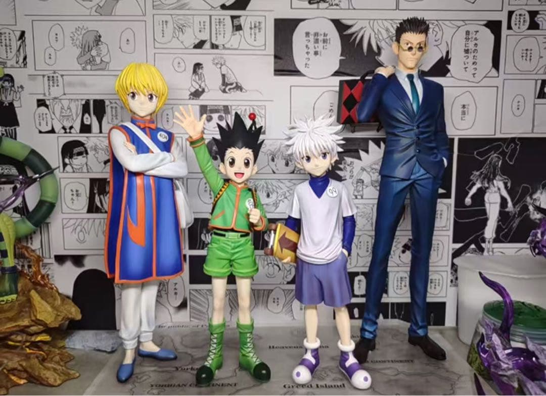 hunter×hunterキルア＝ゾルディック ガレージキット ガレキスタチュー