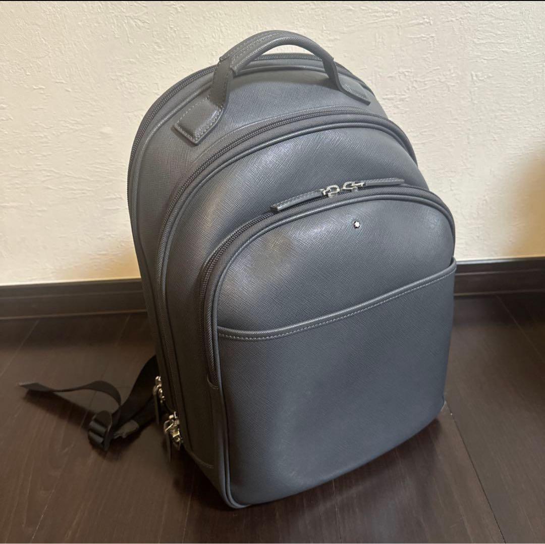 【美品】モンブラン リュック サルトリアル グレー