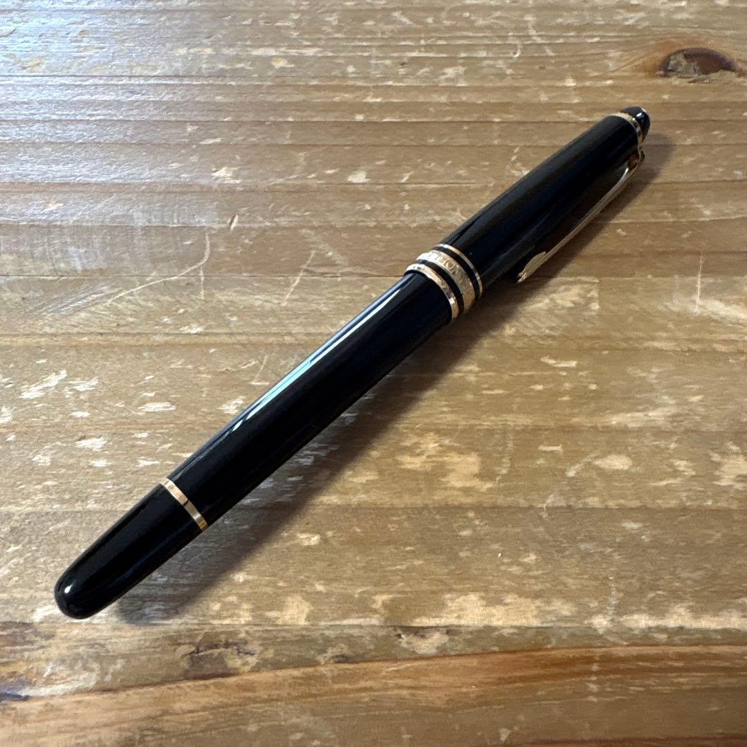 お*よ様 モンブラン 164 クラシック ブラックx ゴールド ボールペン