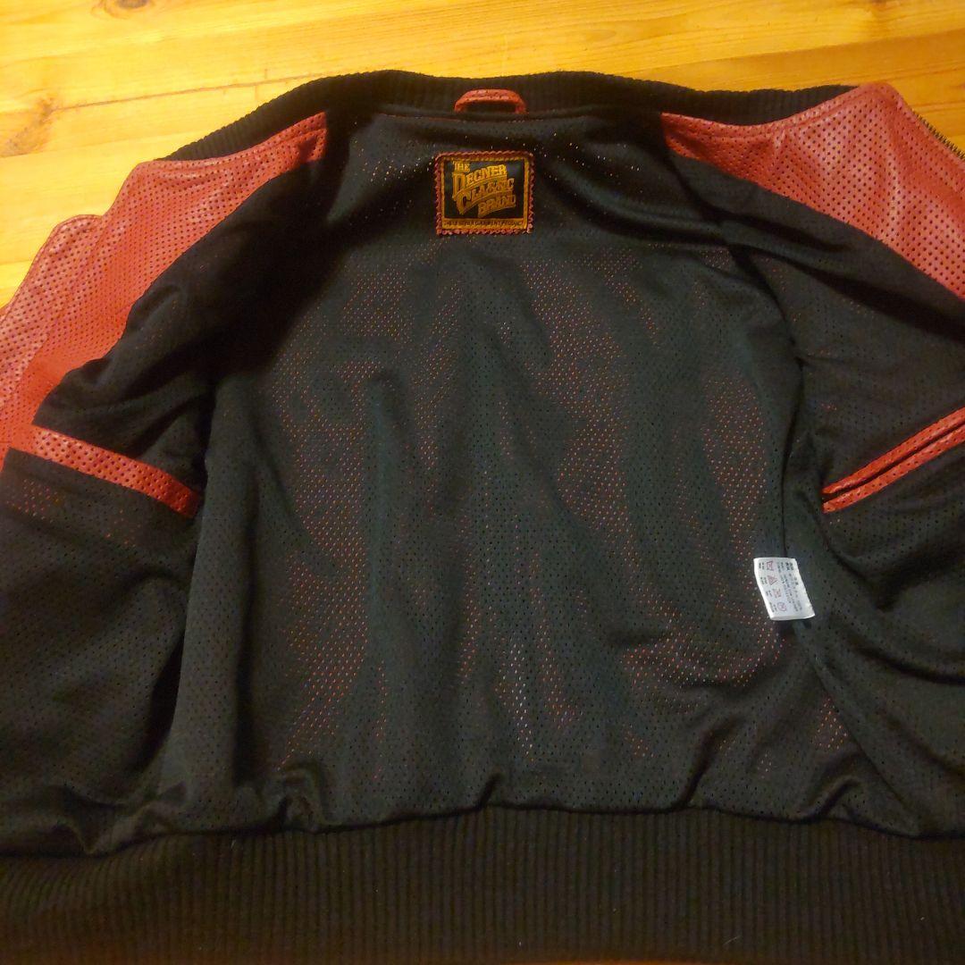 DEGNER デグナー パンチングレザー ライダース ボンバージャケット