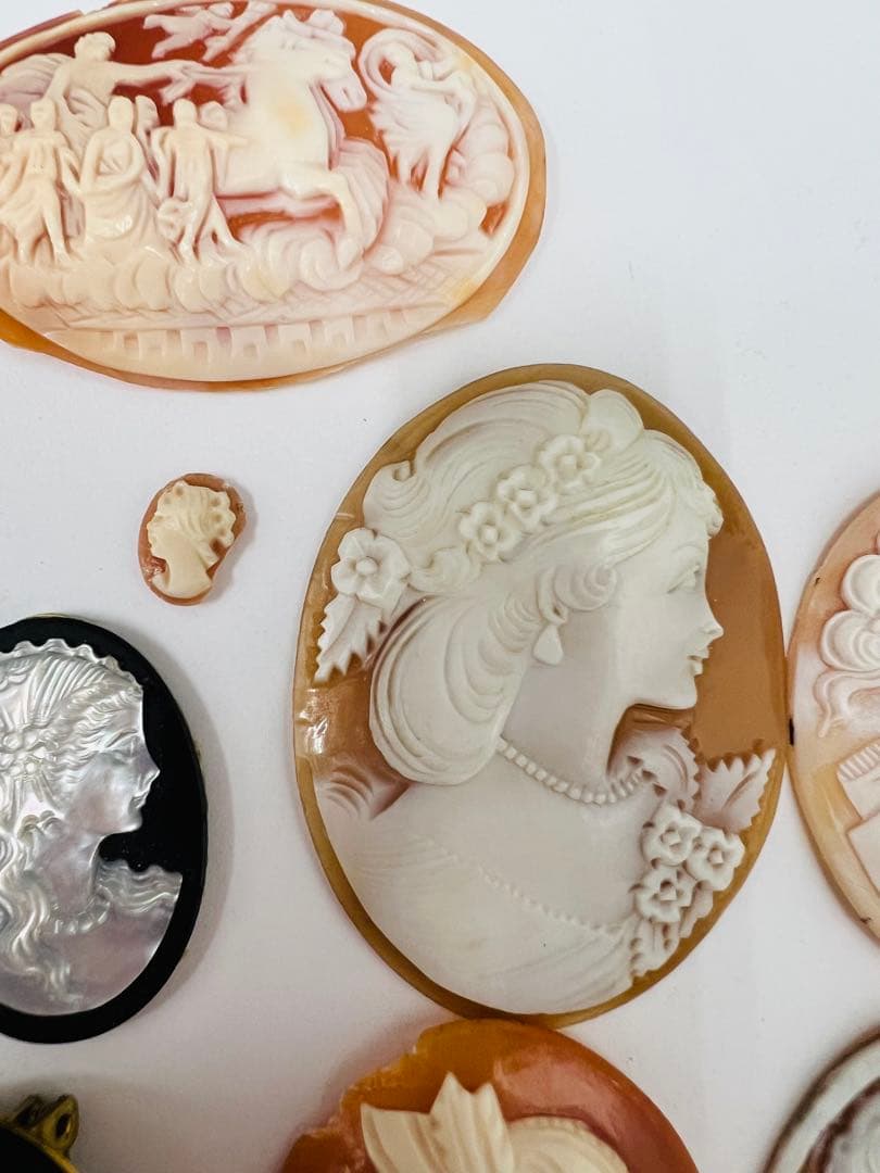 カメオ　アンティーク　コレクション　おまとめ