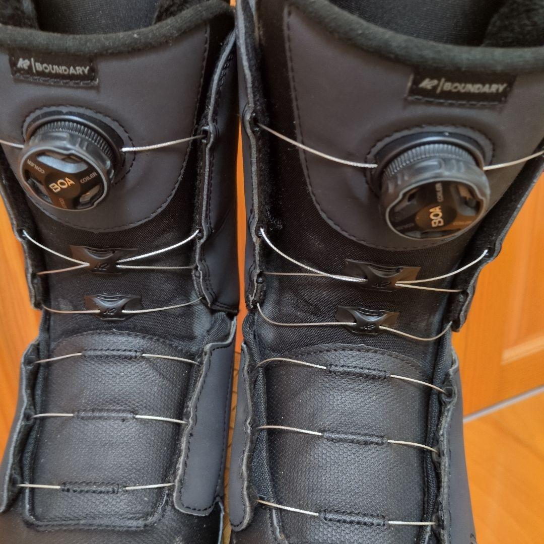 K2 BOUNDARY 28センチ　スノーボードブーツ　ダブルボア