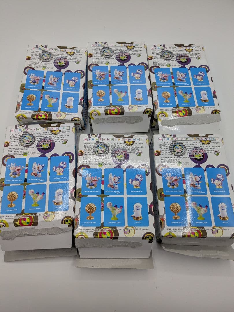 村上隆 スーパーフラットミュージアム 六本木ヒルズエディション　6個セット