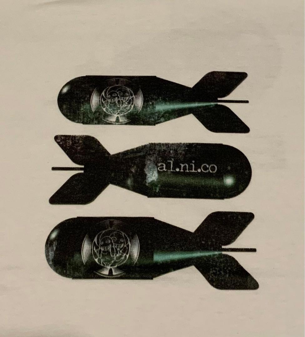 【レア】【新品】 al.ni.co 上杉昇 柴崎浩 Tシャツ ホワイト 【半袖】