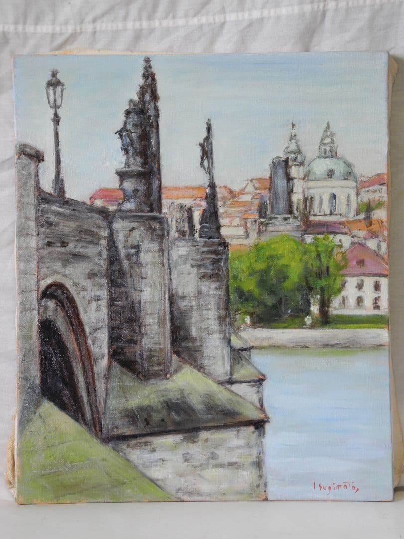 油絵チエコ、カレル橋