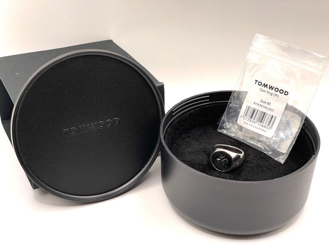 60 新品 TOM WOOD トムウッド CoinRingシルバー リング