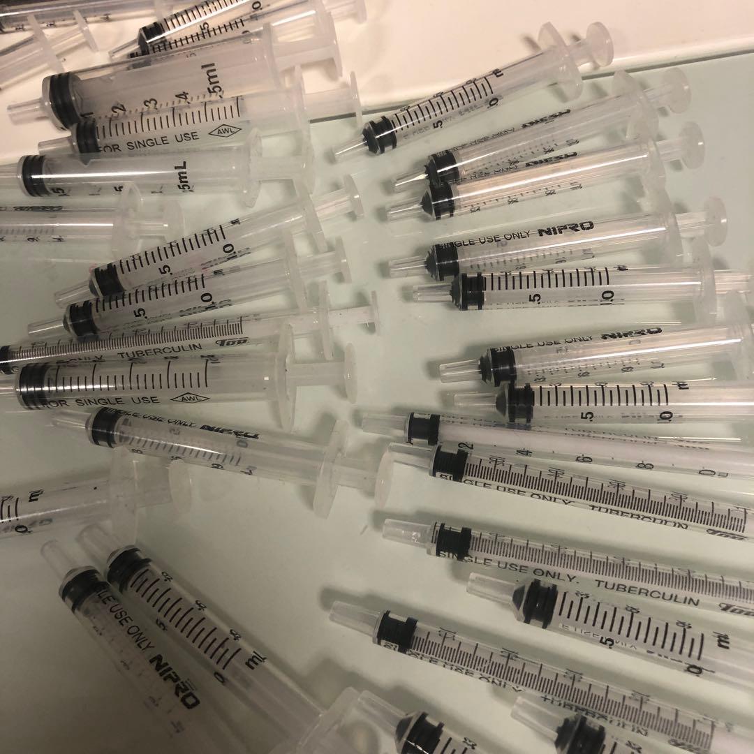 シリンジ❣️注射器❣️針なし❣️34本