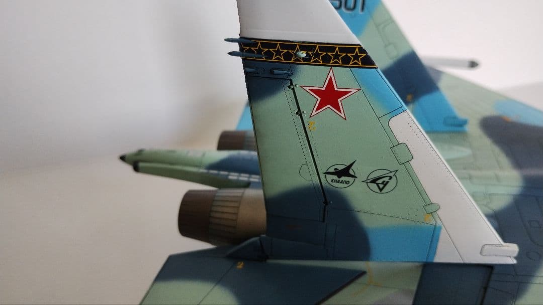 プラモデル完成機　1/48　Su-30MK フランカー