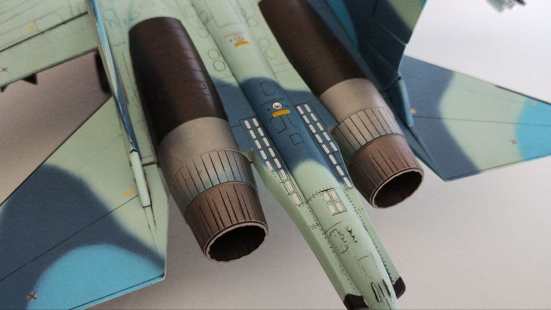 プラモデル完成機　1/48　Su-30MK フランカー