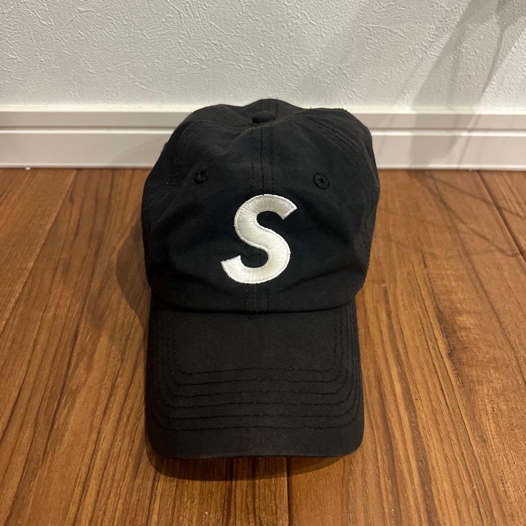SUPREME Sロゴ GORE-TEX キャップ 黒