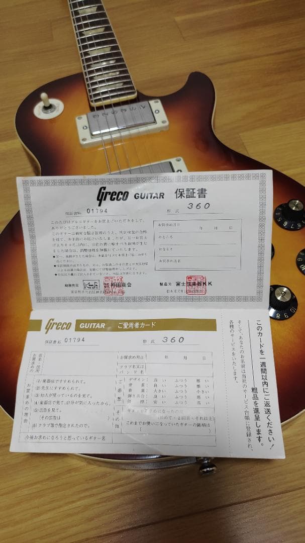 Greco EG-360 (ケース付)