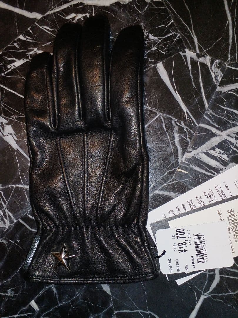 Schott（ショット）レザー(牛)グローブ　スマホ対応　手袋　サイズM