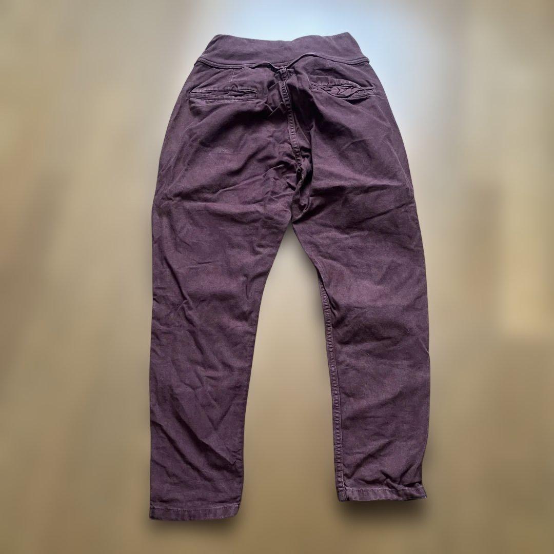 未使用　Kapital サルエルヌーベルパンツ　エンジ　サイズ１