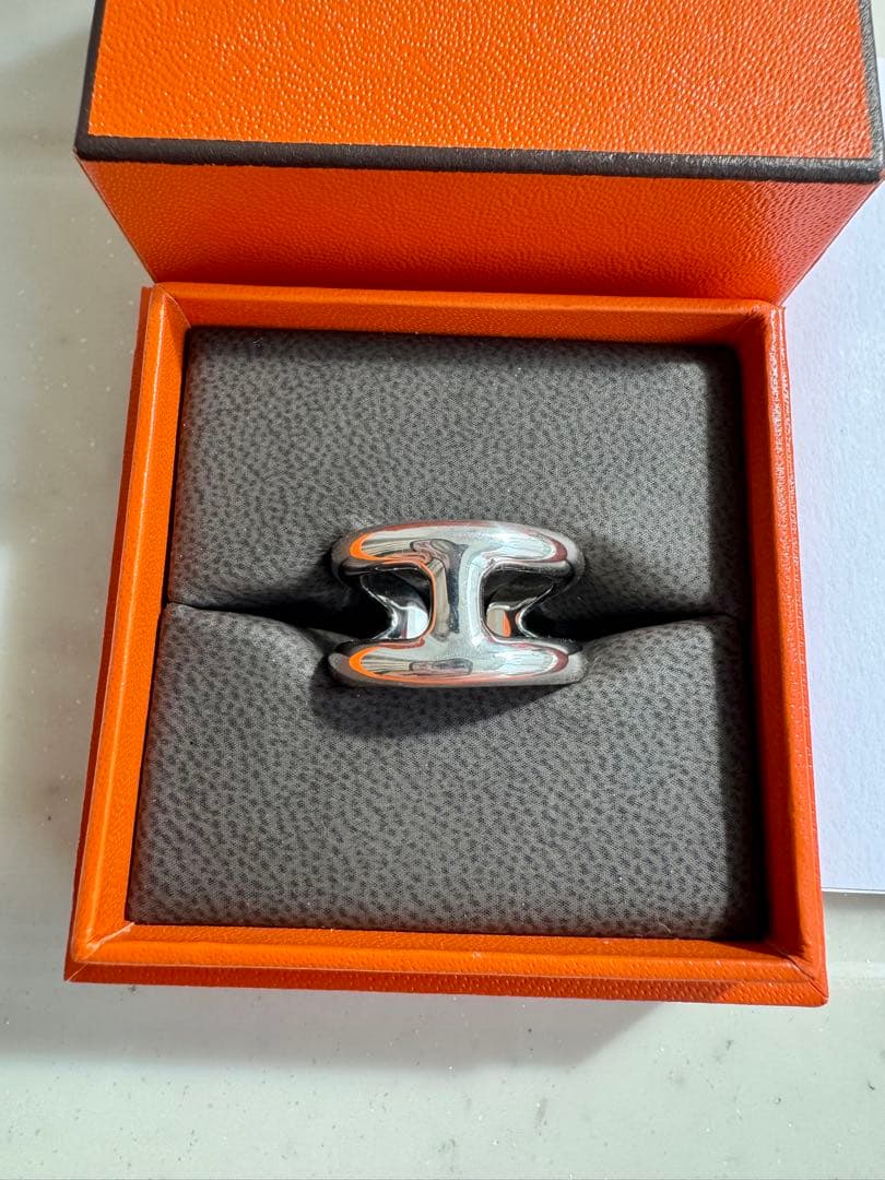 HERMES エルメス オスモズ PM 55 リング新品未使用