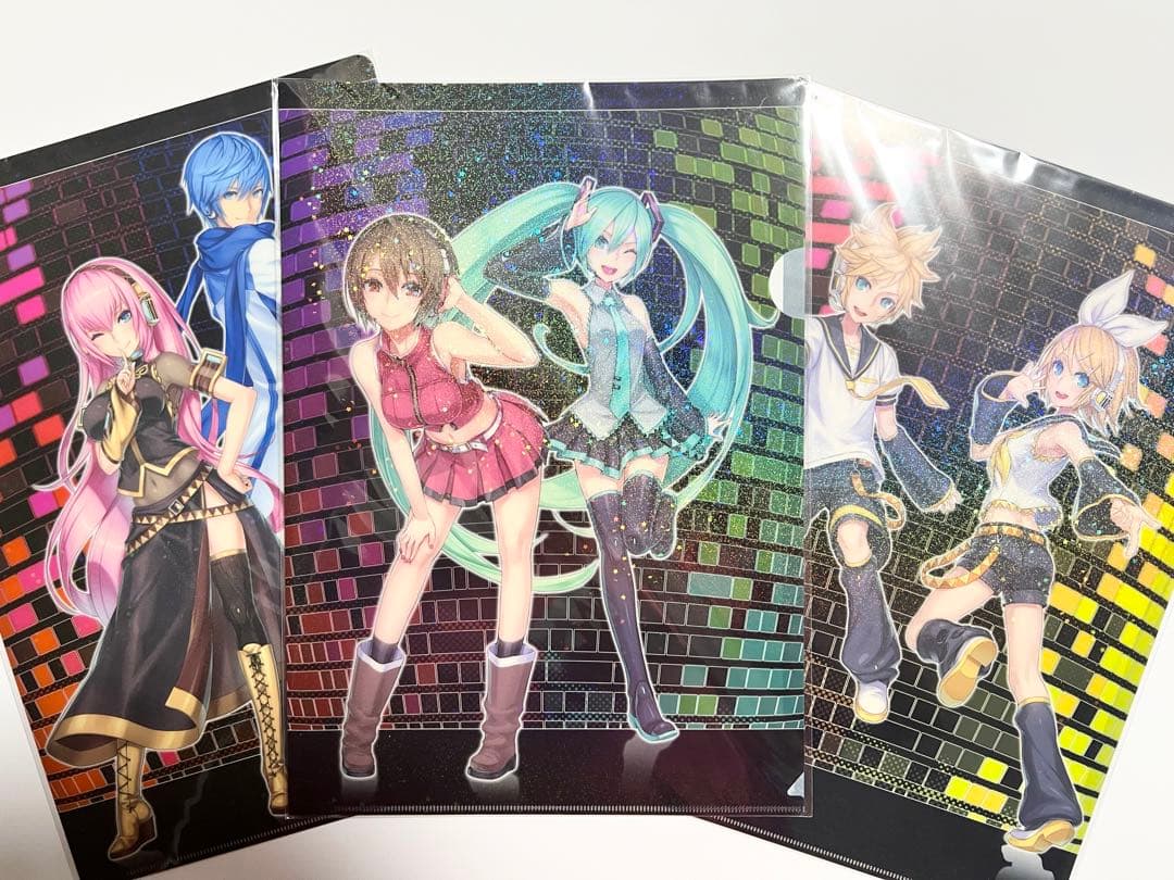 ボカロ クリアファイル Nidy-2D- 生誕祭