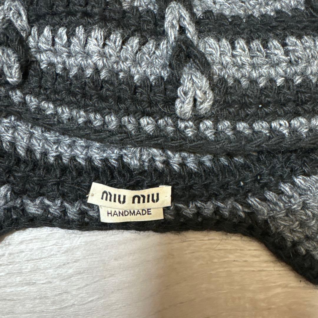 メ*1様 miu miu ニット帽