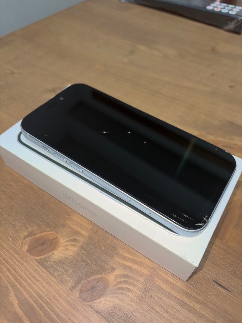 Apple iPhone 15 ブルー　本体,箱,ケーブル