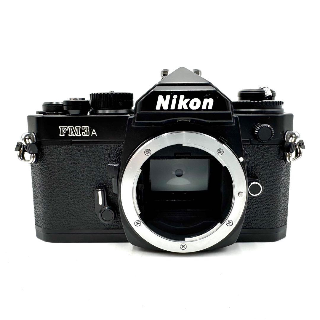 未使用級 極美品 Nikon FM3A ブラック フィルムカメラ 一眼レフ