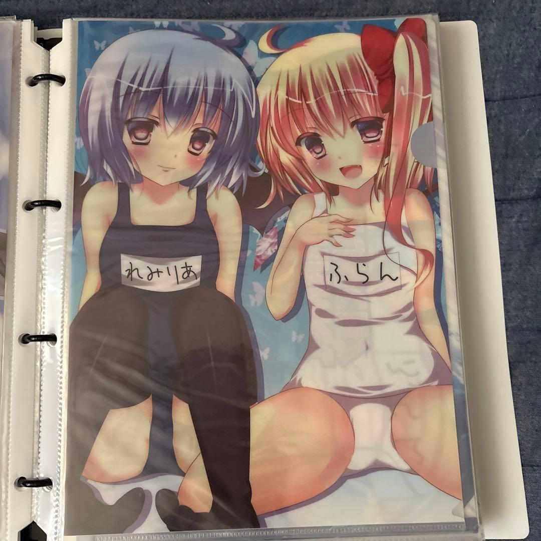 東方project レミフラ　水着　美少女　クリアファイル　VZ29