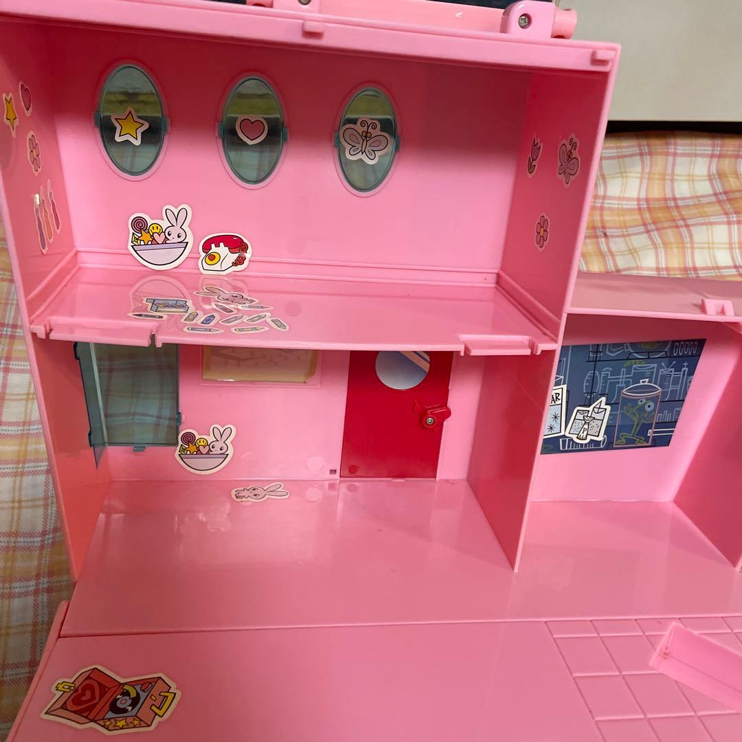 パワーパフガールズ　すてきいっぱいハウス　フィギュア　ドールハウス