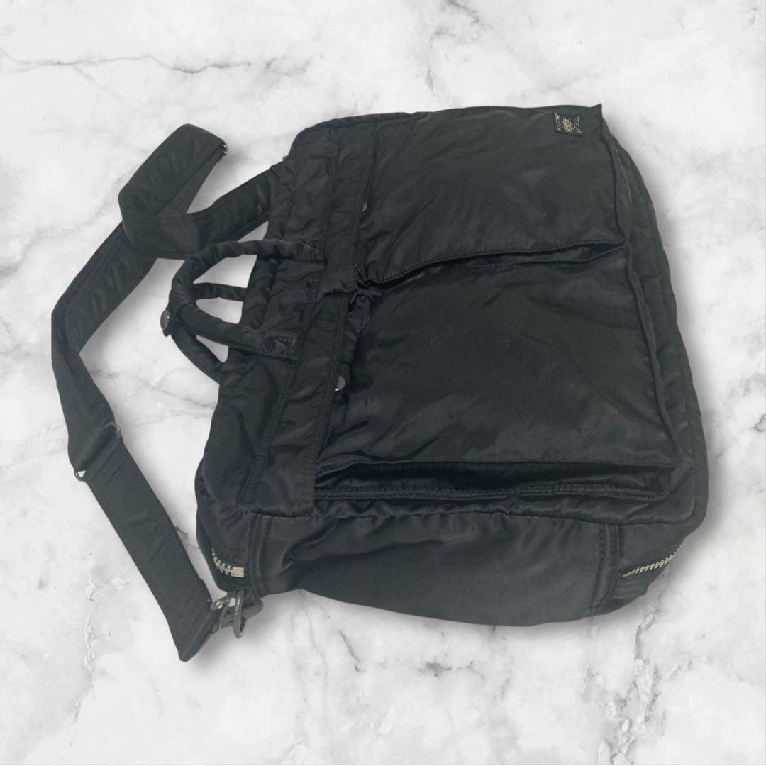美品PORTER / ポーターTANKER（タンカー）3WAY ブリーフケース黒