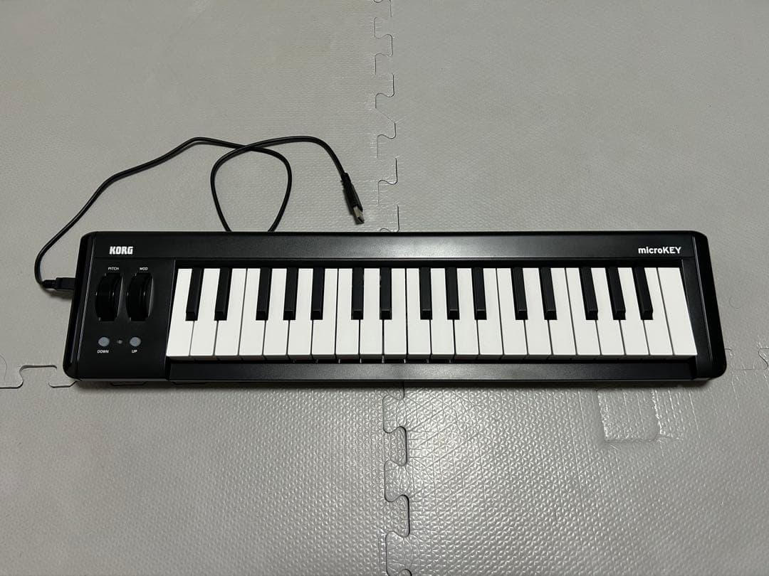 KORG microKEY2 37鍵 MIDIキーボード　DTM