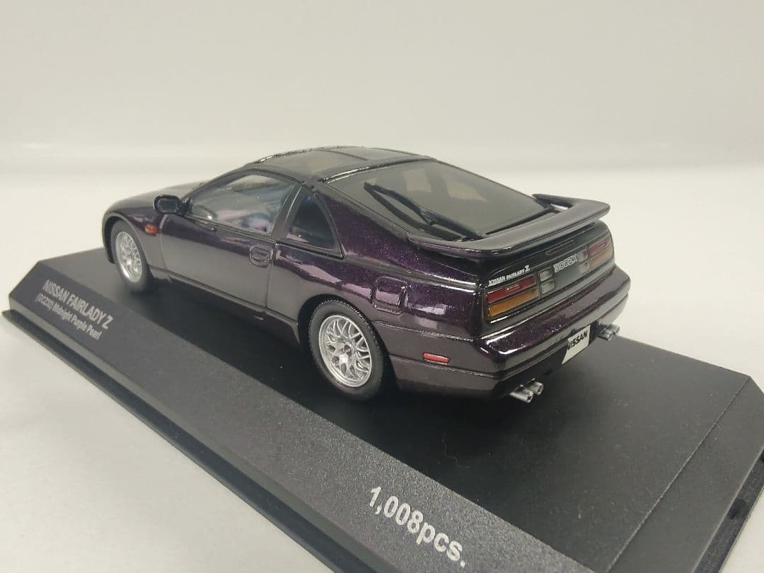 京商 1/43 フェアレディＺ Z32 ミッドナイトパープル ミニカー