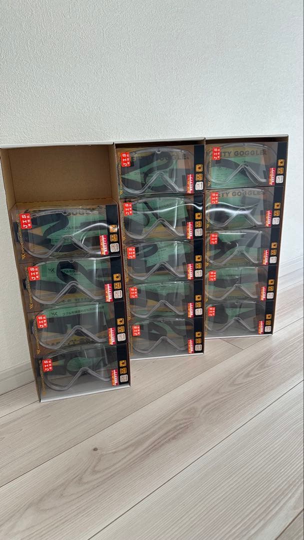 安全ゴーグル JIS規格適合 透明 未開封