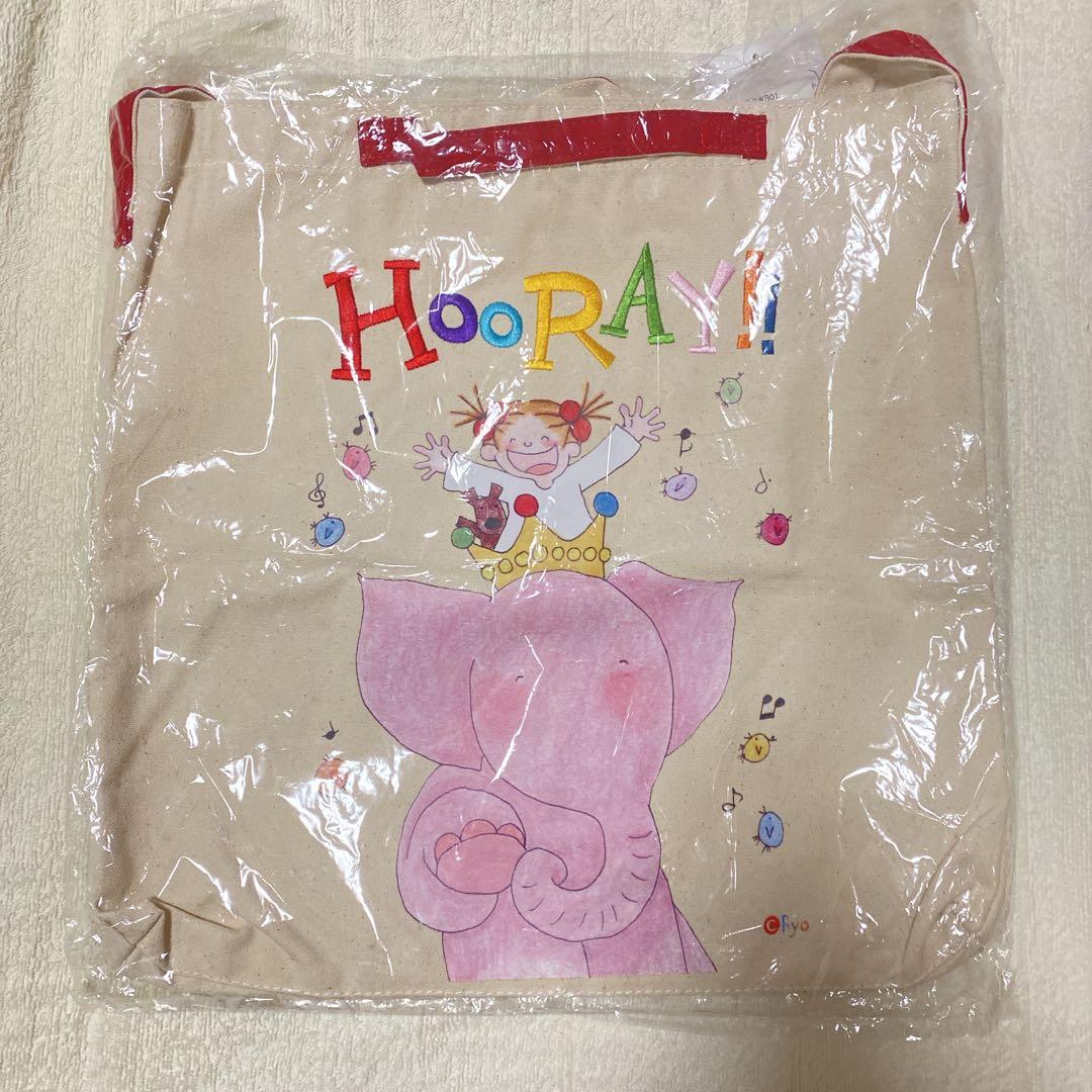 〈 cocoちゃん 〉バッグ ゾウ エコバッグ トートバッグ ココちゃん