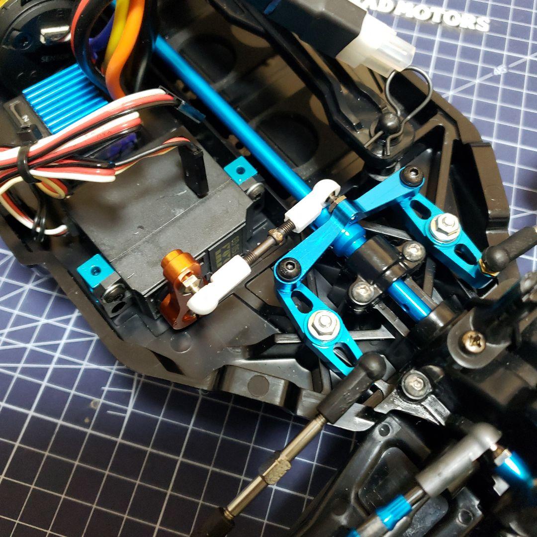 タミヤ　TT02B　ネオスコーチャー カスタム　未走行　メカ、送受信機セット