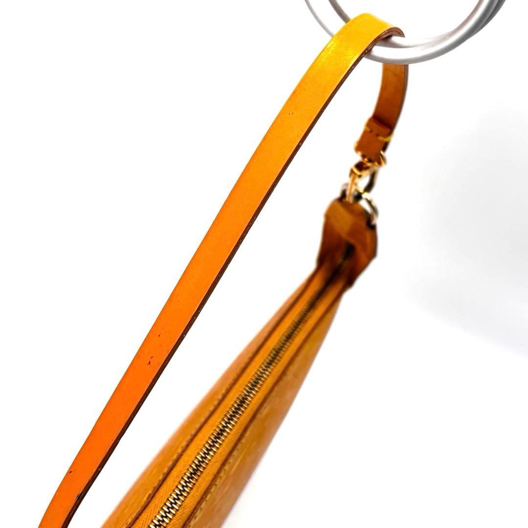 LOUIS VUITTON エピ ポシェット アクセサリーポーチ イエロー