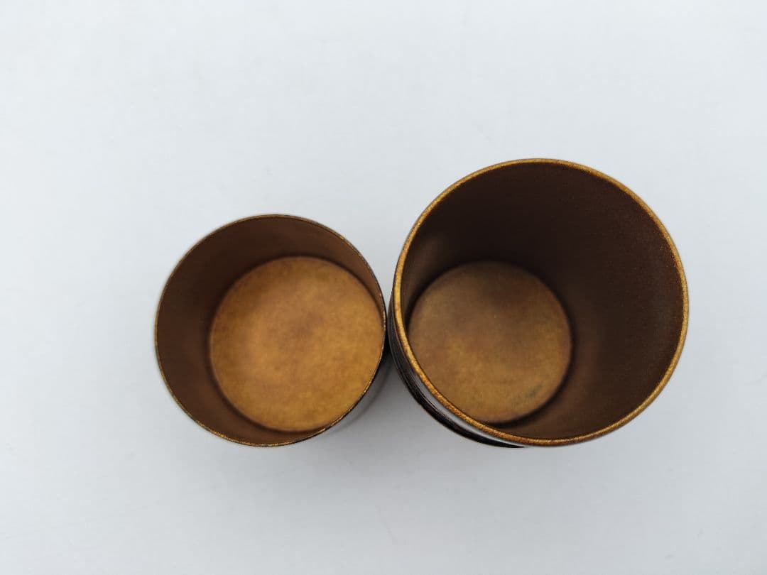 b845【新品・未使用】菊桐　細中次 内梨子地 輪島　清香 木箱 茶道