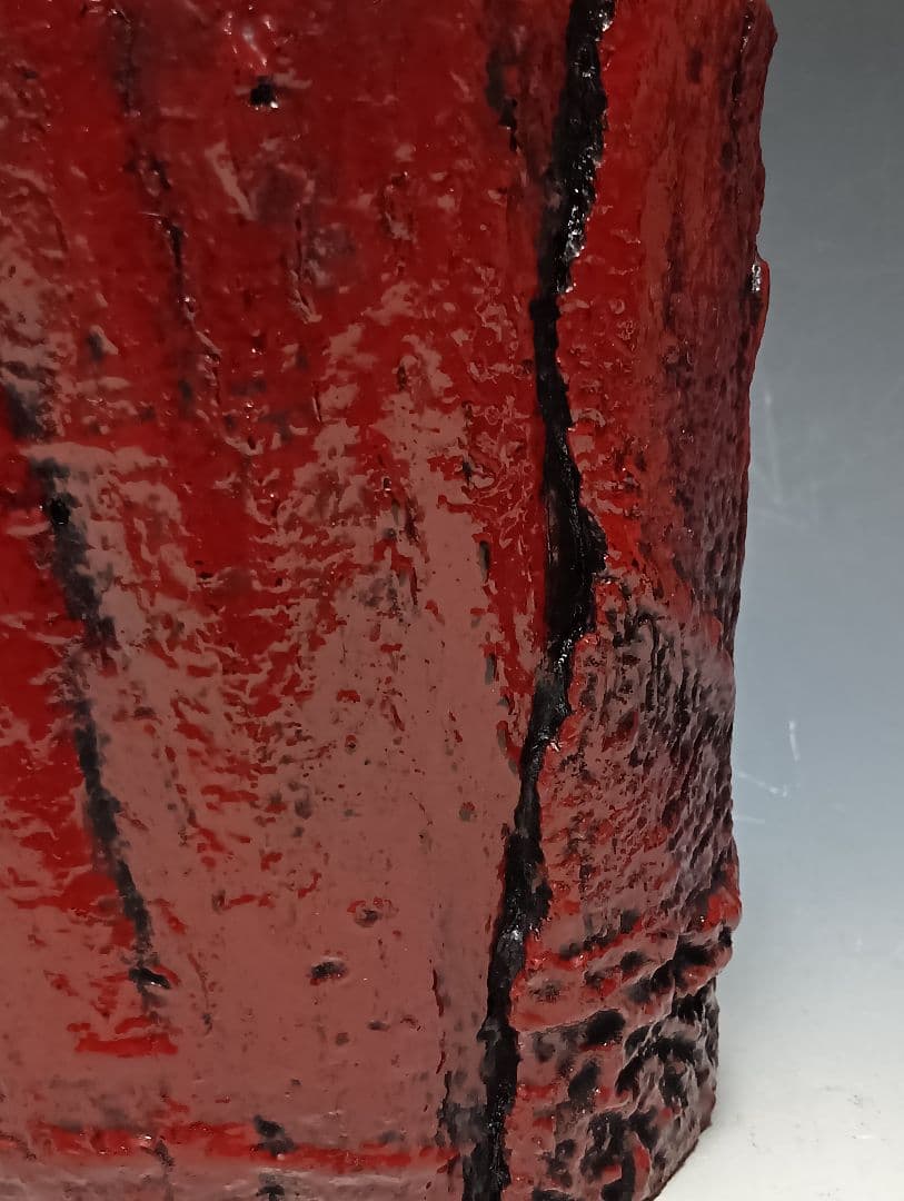 ホ*ー様 茶道具/大蔵達雄「根来水指」/共箱