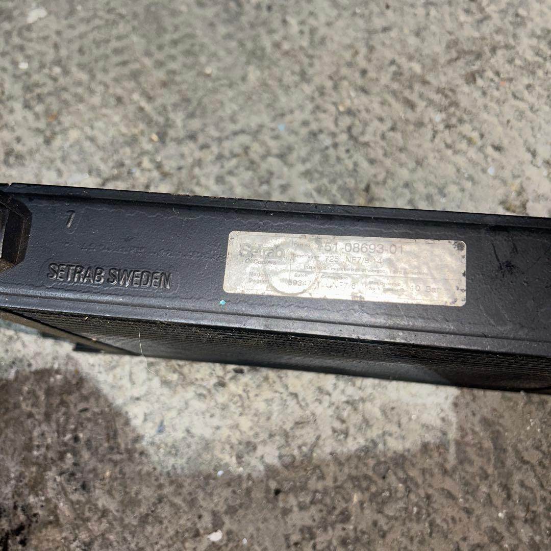 ae86 SETRAB オイルクーラー