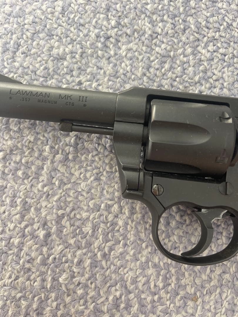 中古美品 LAWMAN MK 111 モデルガン SPG 18才以上