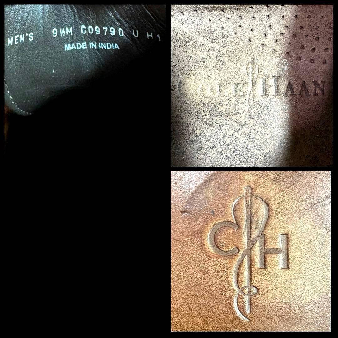 美品■コールハーン■サドルシューズ✨ブローグシューズ メダリオン セレモニー