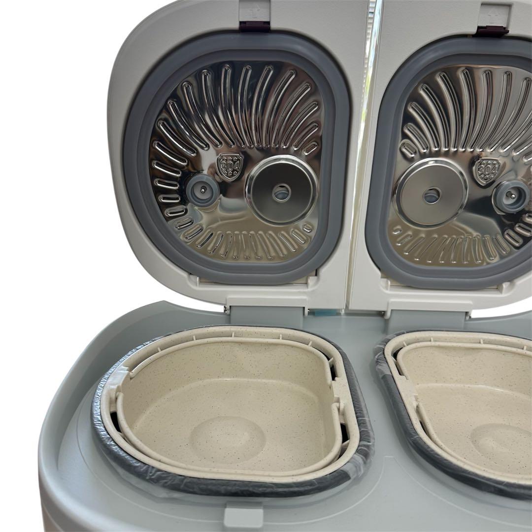 【新品未使用】　ツインシェフ ショップジャパン 炊飯器 自動調理鍋