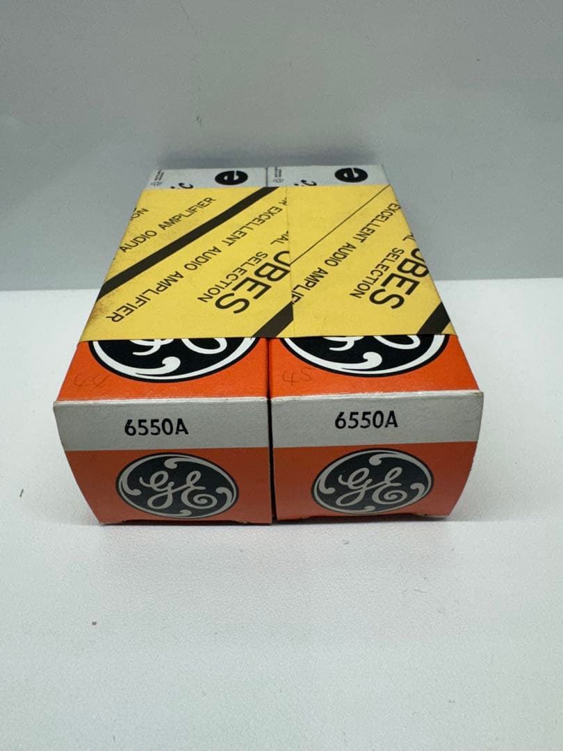 A10）GE 6550A 真空管 電子管 2本