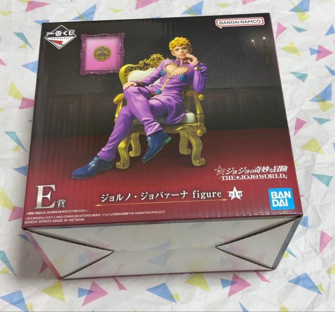 【値下げ中】一番くじ　ジョジョワールド　E賞 ジョルノ・ジョバァーナ　フィギュア