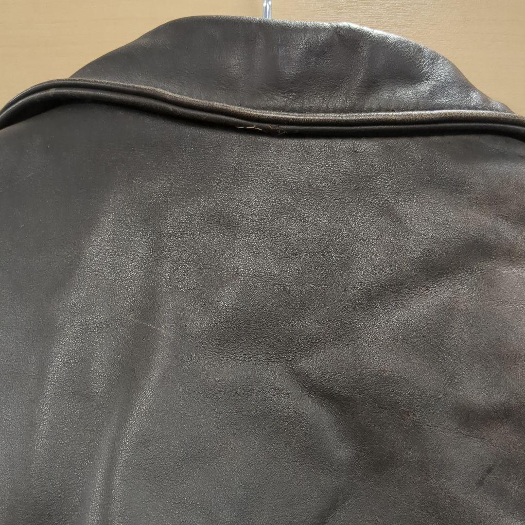schott 184sm g-1 42 usa製 ブラウン レザージャケット